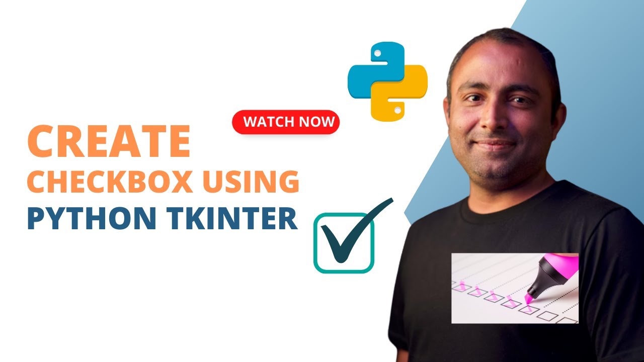 Create Checkbox using Python Tkinter | Checkboxes With TKinter | Python Tutorial