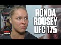 Ronda Rousey UFC 175 post-fight interview (2014) | ESPN MMA Rewind
