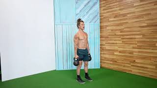 KB Suitcase Curtsy Squat exercise video thumbnail