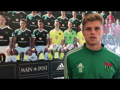 Florian Pieper vor dem TOTO-Pokal Viertelfinale: SV Viktoria Aschaffenburg - FC Schweinfurt 05