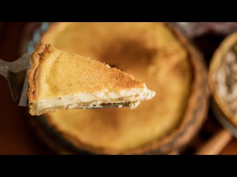 Cuistard Tart/ flan pâtissier anglais