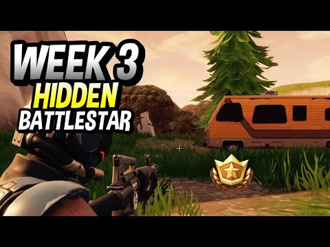 WEEK 3 SECRET BATTLE STAR! WEEK 3 LOADING SCREEN FOR SEASON 5 FORTNITE WITH THE HIDDEN LOCATION!