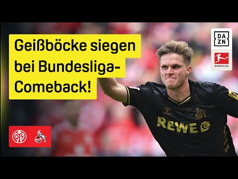 1. FSV Mainz 05 - 1. FC Köln | 1. Spieltag | Bundesliga | DAZN Highlights