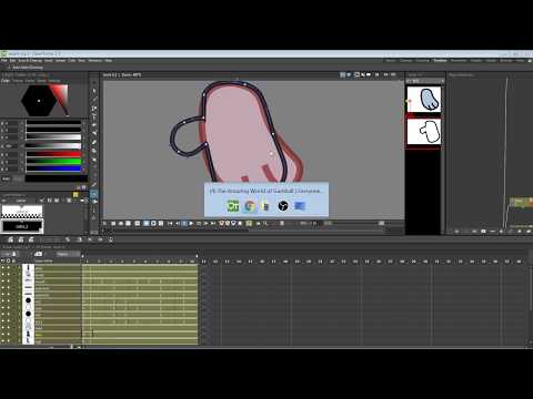 Class: OpenToonz -  Fixing the Arm (part 8)