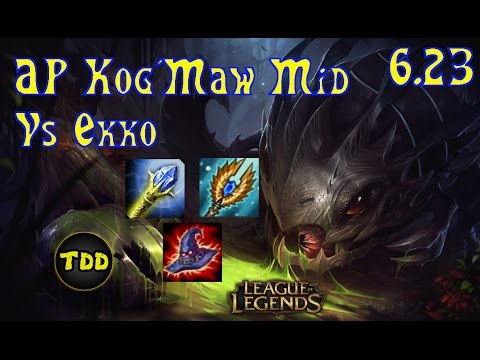 HD Waveclear, Scale and Poke - In-Depth English Review - AP Kog'Maw Mid