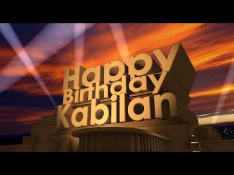 Happy Birthday Kabilan