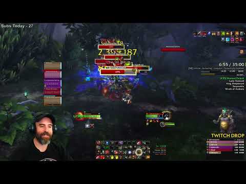 WoW Legion Remix: Eye of Azshara Mythic+58 (5-Tank Run) - Thane Prot Warrior DPS