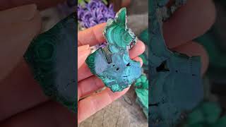 Malachit plátek 44g