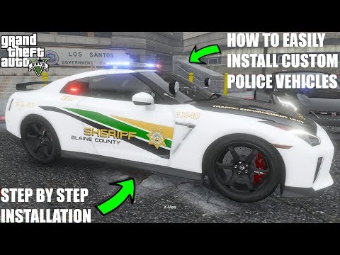 How to Easily Install Real Police Cars in GTA 5 - Step By Step
