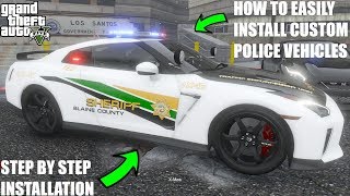 How to Easily Install Real Police Cars in GTA 5 - Step By Step