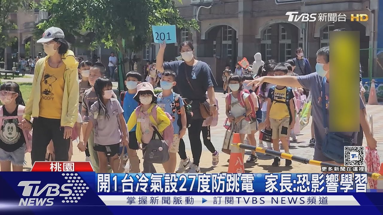 好熱!國小用電超載、2度跳電 師生汗流浹背