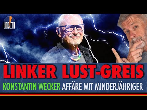 LUSTMOLCH KONSTANTIN WECKER had an affair with a schoolgirl (15), left-wing populist singer-songw...