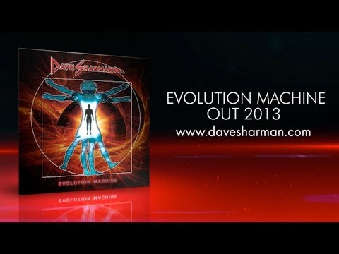 Dave Sharman EVOLUTION MACHINE  Brilliant New Album Trailer (Rock / Metal / Alternative)