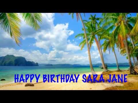SaraJane   Beaches Playas - Happy Birthday