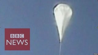 Nasa launches helium balloon to test Mars landings - BBC News
