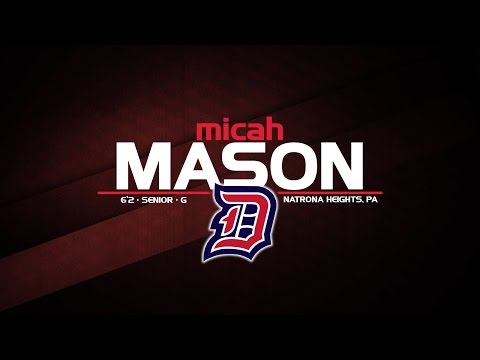 Duquesne Basketball | Micah Mason Highlights 2015-16