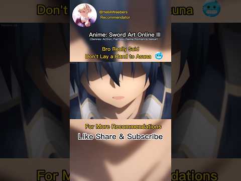 Kirito Awakening 🥶Subscribe For More Recommendations 😊#anime#sao#swordartonline#kirito#asuna