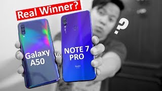 Redmi Note 7 Pro Vs Samsung Galaxy A50 full Comparison Winner is ? | Which one You Should Buy ?? - Download this Video in MP3, M4A, WEBM, MP4, 3GP