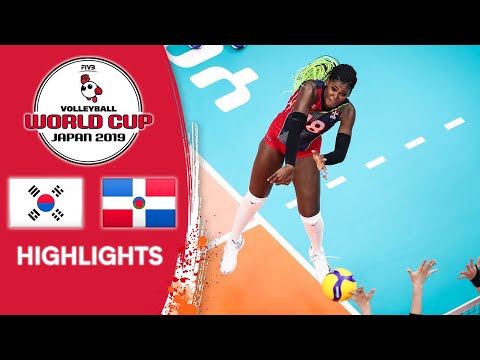 KOREA vs. DOMINICAN REPUBLIC - Highlights | Women's Volleyball World Cup 2019
