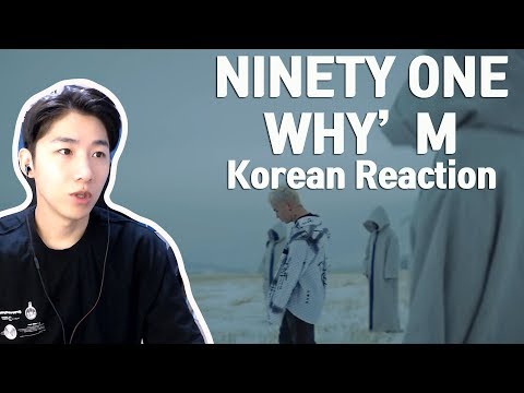 NINETY ONE - WHY'M (Korean reaciton) 카자흐스탄 국민아이돌