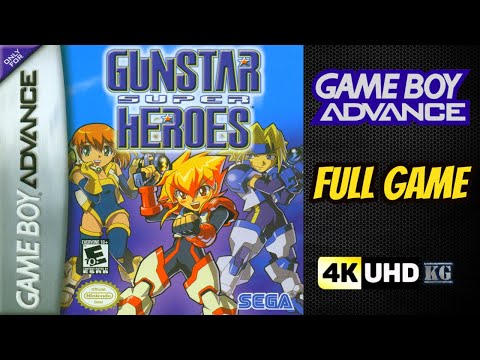 Gunstar Super Heroes | GBA | 4K60ᶠᵖˢ UHD🔴 | Gameplay Walkthrough Longplay Full Movie Game