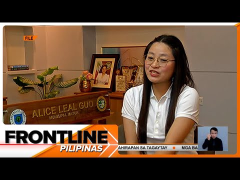 PBBM, pinaiimbestigahan si Bamban Mayor Alice Guo Frontline Pilipinas