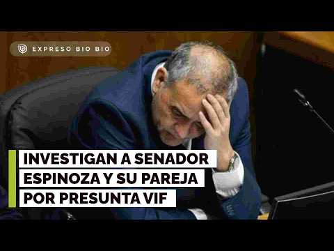 Investigan a senador Espinoza y su pareja por presunta VIF tras discusión con daños en departamento