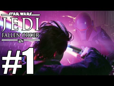 Star Wars Jedi Fallen Order - Gameplay Walkthrough Part 1 - Xbox One X