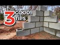3 Great Tips for Block-work | Build A Foundation