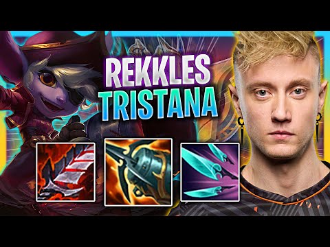 REKKLES IS SO GOOD WITH TRISTANA! | FNC Rekkles Plays Tristana ADC vs Ashe!  Season 2023