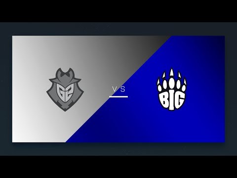 CS:GO - G2 vs. BIG [Overpass] Map 2 - EU Day 22 - ESL Pro League Season 6