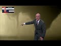 DOUBLE TORNADO in Oklahoma | WATCH Bob Mills SkyNews 9 view