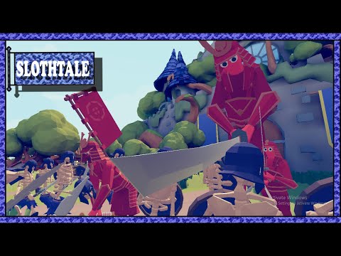 When SAMURAIS made a Pact Against All Factions - TABS ( SHOGUN, GIANT SAMURAI & SAMURAI )