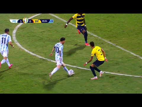 Lionel Messi vs Ecuador | Copa America 2021 HD 1080i
