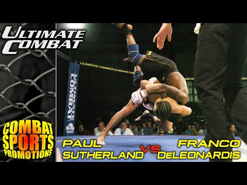 Paul Sutherland vs Franco DeLeonardis - FULL MMA FIGHT - Ultimate Combat X