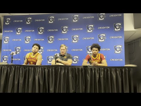 Iowa State basketball press conference | Creighton exhibition | Oct. 17