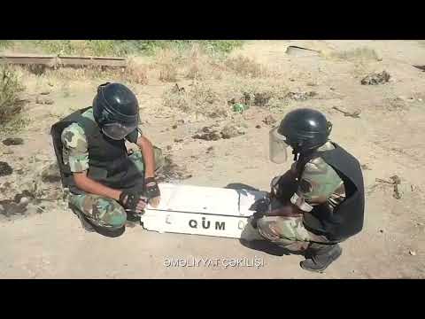 Babək və Ordubad rayonları ərazisində hərbi sursatların aşkar edilməsi
