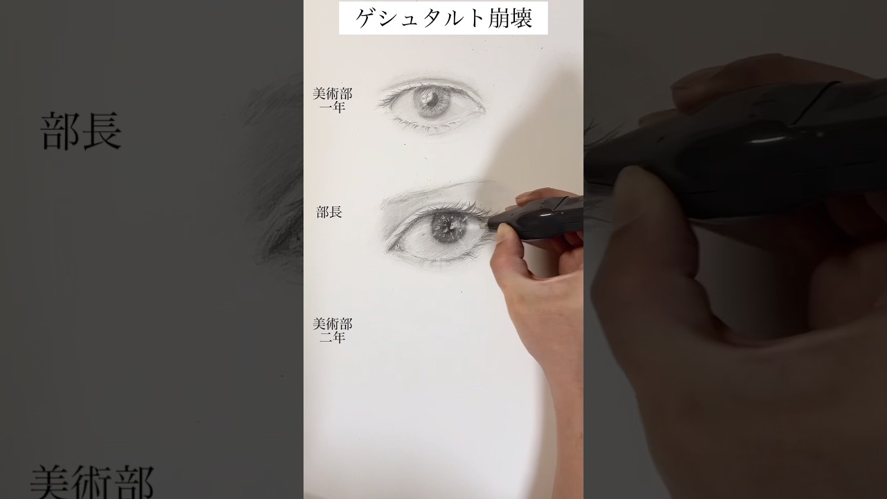 私に観察力がなくて誤字があったので再UP【架空の人物です。一人で描いてます】ゲシュタルト崩壊