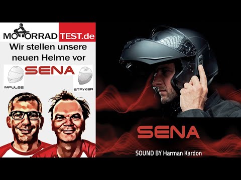 Vorstellung unserer neuen Helme | SENA Stryker & Impulse | Sound by HARMAN & KARDON
