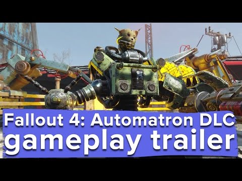 Fallout 4 DLC – Automatron gameplay trailer