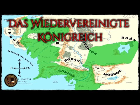 Das Wiedervereinigte Königreich Gondor/Arnor nach Sauron! Arda/Mittelerde Buch Lore! (Tolkien)