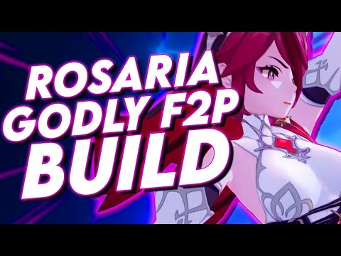 INFINITE HITS Genshin Impact Rosaria Build Guide | F2P Team | Genshin Impact Rosaria Guide Patch 1.4