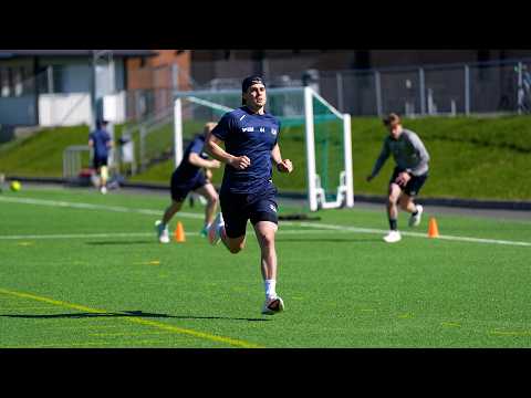 Hv71: TV: Löpintervaller på Rosenlund