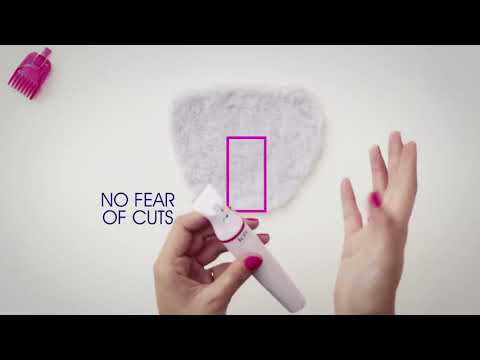 Veet Sensitive Precision™ Tutorial A rectangle shaped Bikini Line