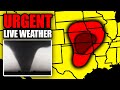 🔴LIVE - Tornado Outbreak Coverage With Storm Chasers On The Ground - Live Weather Channel