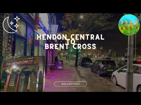 Let’s walk: HENDON CENTRAL TO BRENT CROSS SHOPPING CENTRE #walkwithro