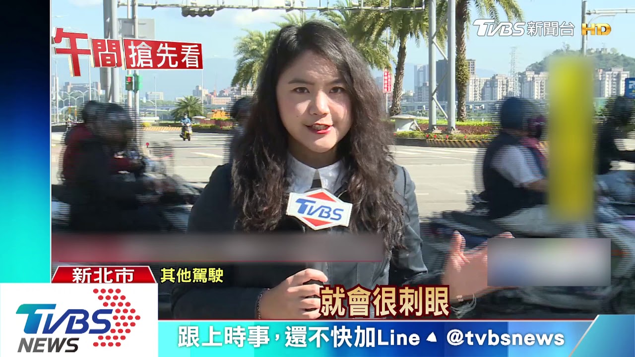 看不見!疑逆光擾視線 闖紅燈撞傷女騎士