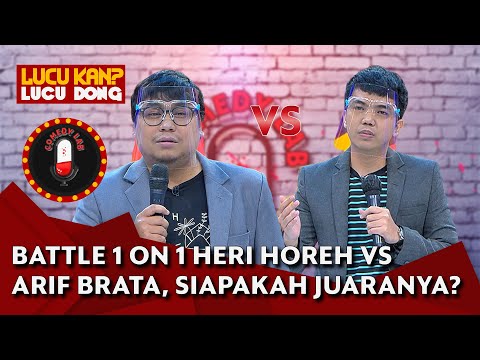 Battle Stand Up 1 on 1 Heri Horeh Vs Arif Brata: Siapakah yang Menang? - COMEDY LAB (PART 5)