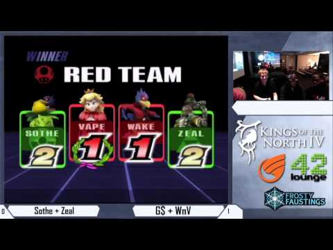 Kings Of The North IV - Sothe & Zeal vs WakenVape & G$ - Doubles Pools
