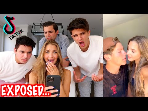 OVERPROTECTIVE BROTHERS REACT TO MY CRINGEY TIKTOKS!!